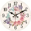 Zegary ścienne Vintage Clock Dorgel Butterfly Ciche nie zaznaczanie baterii retro dokładne arabskie cyfry arabskie projekt dekoracyjny dla domu