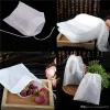 1000Pcs/Lot Tea bags 9 x 10 CM Empty Scented Tea Bags With String Heal Seal Filter Paper for Herb Loose Tea LL