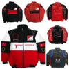 2022F1 Formel-1-Rennjacke Herbst und Winter voll gesticktes Logo Baumwollkleidung Spot s296l