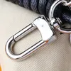 Designer Key Chain Luxury Bag Charm Women Classic Car Keychain Alphabet Keyring Men Handmade Braided Rope Keychain Couple Gift 2307265BF