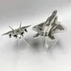 Aircraft Modle WLTK DIECAST Metal Płaszczyzna zabawka w skali 1/100 Model Toys Lockheed F-22 F22 Raptor Fighter USA Air Force 230725