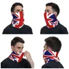 Halsdukar brittiska flagga union jack bandana nacke gaiter uk Storbritannien wrap halsduk ansikte mask vandring för män kvinnor vuxen vinter