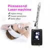 Rimozione del tatuaggio laser a picosecondi Q Switch Laser 1054nm 532nm 785nm Rimozione del pigmento del sopracciglio ND YAG portatile