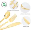 Other Event Party Supplies 75 Pieces Gold Plastic Silverware- Disposable Flatware Set-Heavyweight Plastic Cutlery- Includes 25 Forks 25 Spoons 25 Knives 230725