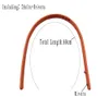 إكسسوارات أجزاء الأجزاء 2 PCS حزام قابلة للفصل PU HALEW HANDAL LADY LADETH COTTER DIY PRESSION HANDBAG STRAP 230725