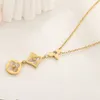 Charm Love Gift Necklace Stainless Steel Non Fade Jewelry 2023 New 18K Gold Long Chain Designe for Women Luxury 925 Silver Necklace Wedding Travel Designer Necklace