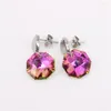 Dangle Earrings Silver Colour Classic Jewelry Pin Wearing Woman Multi Season Wear Wholesale And Retail QZ46