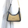 blm designer de qualidade espelhada Hobo bolsa feminina bolsa de axilas bolsa de corrente de luxo crossbody bolsa de lona bolsa de ombro carteira 221122