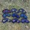 Другие продукты для гольфа Clre Iron Head Cover Set 9pcs № 49 ASP Gradients красочный белый клин или одиночный 230726