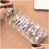 Scatole portaoggetti Contenitori Clear Electronics Organizer 8 Gestione della capacità Caricabatterie Organizzatori di cavi Drop Delivery Casa Giardino Housekee Orga Ottlt