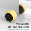 Portabla högtalare Bluetooth -högtalare Mini Small Sound övervikt subwoofer trådlöst hög ljudkvalitet hem bärbar liten utomhus r230725