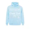 Sweats à capuche pour hommes Dominant Mens Cheer Dad Hoodie Funny Shirts Sweats à manches longues Lovers Day For Male Hoods Party