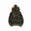 Designer Mens hoodie Full Up Hoodies Womens Camouflage Jacket Hoody Hooded Sweatshirt Woman Sweater Långärm Teknisk fleece Cardigan Sweatshirts blixtlås