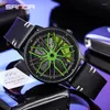 Нарученные часы Sanda 2023 Men Racing Watch модная тенденция мужские часы 360 ° Дизайн циферблата водонепроницаемые ударные часы Reloj hombre