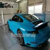 Gloss Miami Blue Vinyl Wrap для автомобильной обертывания с воздушным пузырьком обертывание фольга с низким клеем 3M Качество 1 52x20M 5x226O