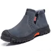 Zapatos de vestir MJYTHF, botas de seguridad para soldadura para hombres, trabajo de construcción antigolpes, a prueba de pinchazos, indestructibles 230726