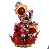 Nouveauté Jeux One Piece Luffy Grande Action Figure Gear 4 Great Ape King Gk Statue Crow Cannon Figurine Modèle Cadeau De Noël Pour Drop D Dh1Tc