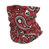 Sciarpe Moda Paisley Bandana Copricollo Stampato Bohemian Art Floreale Passamontagna Sciarpa avvolgente Caldo Ciclismo Escursionismo Unisex Adulto Traspirante