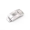 16mm x 9mm Top Quality Stainless Steel Watch Band Deployment Clasp For Rol Bracelet Rubber Leather Oyster 116500207N