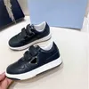 Designer Baby Kids Shoes Boys Girls Casual Sneakers 3 Colors Childrens Fashion Letter Round Toe Unisex Kids Luxury Shoes