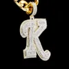 Vgems хип -хоп подвеска алмаза 925 стерлинговый сильбер -хип -хоп VVS Iced Out Baguette Moissanite Charm от производителя Вьетнама