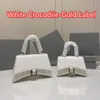 10A Qualità Clessidra Borsa di design Portafogli di lusso Borse a tracolla Borsa a tracolla in pelle di mucca goffrata coccodrillo Borsa a tracolla da donna Luxurys Borse Dhgate