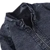 Kurtki męskie Elena Store Denim Mężczyzn Zgębienie Model płaszcza Zapip Bawełniany materiał Wysokiej jakości Casual Classic Classic Dżinsy Ubranie