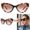 Vrouwen Cats Eye Zonnebril SPR13XF Dames Designer Zomer Stijl UV400 UV Bescherming Vintage Acetaat Fiber Frame Vrije tijd Strand Vakantie Bril