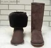 Boots New Women's Fashion Snow Boots Genuine cow Leather Suede Winter Boot Fur Warm Women Boot Shoes US 4-US 14 Z230726