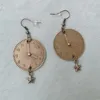 Orecchini pendenti Moda Donna Bronzo antico Placcato in acciaio inossidabile Occhiali Orologi Stelle Borchie carine Accessori per gioielli con gancio per l'orecchio alla moda