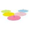 Creative Water-drop Silicone Cup Lid Colorful Cup Cover Eco-Friendly leakproof Mug Cap 8 Colors 10cm LL
