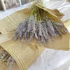 Высушенные цветы натуральный лавандовый букет Бессмертный свежие цветочные пучки