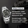 Другие часы Cadisen 38 -миллиметровый дайвер Mens Watch Japan NH35A Автоматический механический сапфировый стек