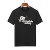 T-shirt à la mode pour hommes T-shirt d'été pour hommes pour femmes T-shirt en coton à manches courtes pour hommes Chemise décontractée Hip Hop Street Wear T-shirt T-shirt pour hommes Vêtements noir et blanc v5