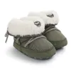 First Walkers Baywell Winter Baby Snow Boots Boy Shoes Soft Sole Laceup Walker Toddler Plush Lined Fleece 018M 230726