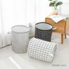 Paniers De Rangement Panier À Linge Pliable Coton Et Tissu Étanche Vêtements Sales Jouet Panier De Rangement De Vêtements Chaussettes Panier De Rangement. R230726