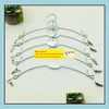 300Pcs Colored Metal Lingerie Hanger With Clip Bra And Underwear Briefs Underpant Display Hangers Sn604 Drop Delivery 2021 Racks Clothin LL