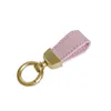 Bag Parts Accessories Custom Letters French Sheepskin Car Key Chain Women Delicate Leather Pendant Highend Keychain Lovely Rope Holder 230725