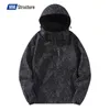 Vestes pour hommes Hommes Printemps Veste imperméable légère imperméable pour randonnée voyage avec coupe-vent technique à capuche amovible surdimensionné 230808