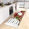 Tappeti Zerbino d'ingresso Tappeto da cucina Natale Soggiorno Camera da letto Pavimento Home Bagno Decor Tappeto Balcone Corridoio Tappetino antiscivolo R230726