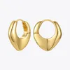 Stud ENFASHION Orecchini a forma di cuore cavo da donna Orecchini a bottone in oro Regalo di compleanno Gioielli di moda traforati Kolczyki E211278 230725