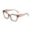 Occhiali da sole trasparenti irregolari Uomo Donna Designer Occhiali da sole Fashion Square Flat Light Shades Eyewear