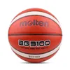 Ballons Molten Basketball BG3100 Taille 7/6/5/4 Certification officielle Compétition Ballon standard Ballon d'entraînement pour hommes et femmes 230725