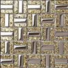 Gegalvaniseerde zilver geel goud glasmozaïek keukentegel backsplash CGMT1901 badkamer wandtegels244D