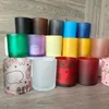 11oz Sublimation Frosted Glass Candle Jar Candle Holder Blank Water Bottle DIY Heat Transfer Candle jar 011