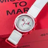 Księżycowe zegarek designerskie zegarki bioceramiczna planeta rtęci 42 mm Moonwatches luksusowy ruch limitowany edycja mistrz na rękę