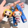 Mignon Anime Porte-clés Charme Porte-clés Fob Pendentif Belle Anime Nerdy Poupée Couple Étudiants Personnalisé Créatif Saint Valentin Cadeau Petit Pendentif A7 UPS