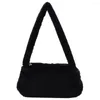 Вечерние сумки маленькая женская сумка тренд 2023 Дизайнерский плюшевый животный принт искусственный мех кошелек сумочка женская сумочка пушистая плеч