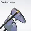 Lunettes de soleil Trudren Mens Oversized Aviation Polarized Anti-reflet Coating Flat-top Pilot Lunettes de soleil pour conduite de voiture 1507