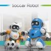 Brinquedo Robô RC Inteligente Futebol Batalha Controle Remoto Pais Filhos Brinquedos Elétricos Educativos para Meninos Crianças Presente de Natal 230725